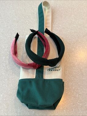 Dansko Bag With Two Hairbands Like new! 16” x 6”